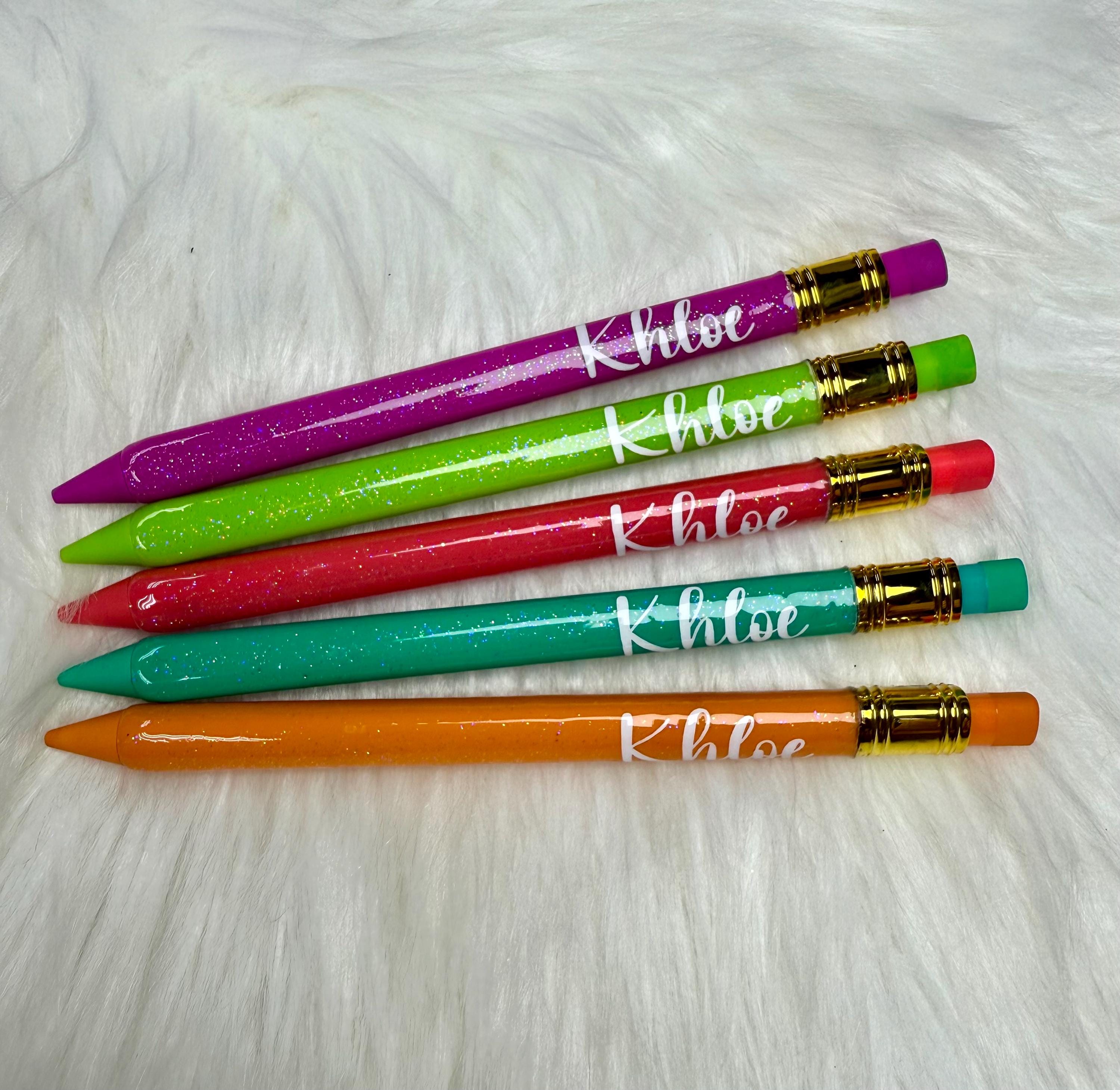 Epoxy Resin Papermate Hand Written Pencils SET of 5