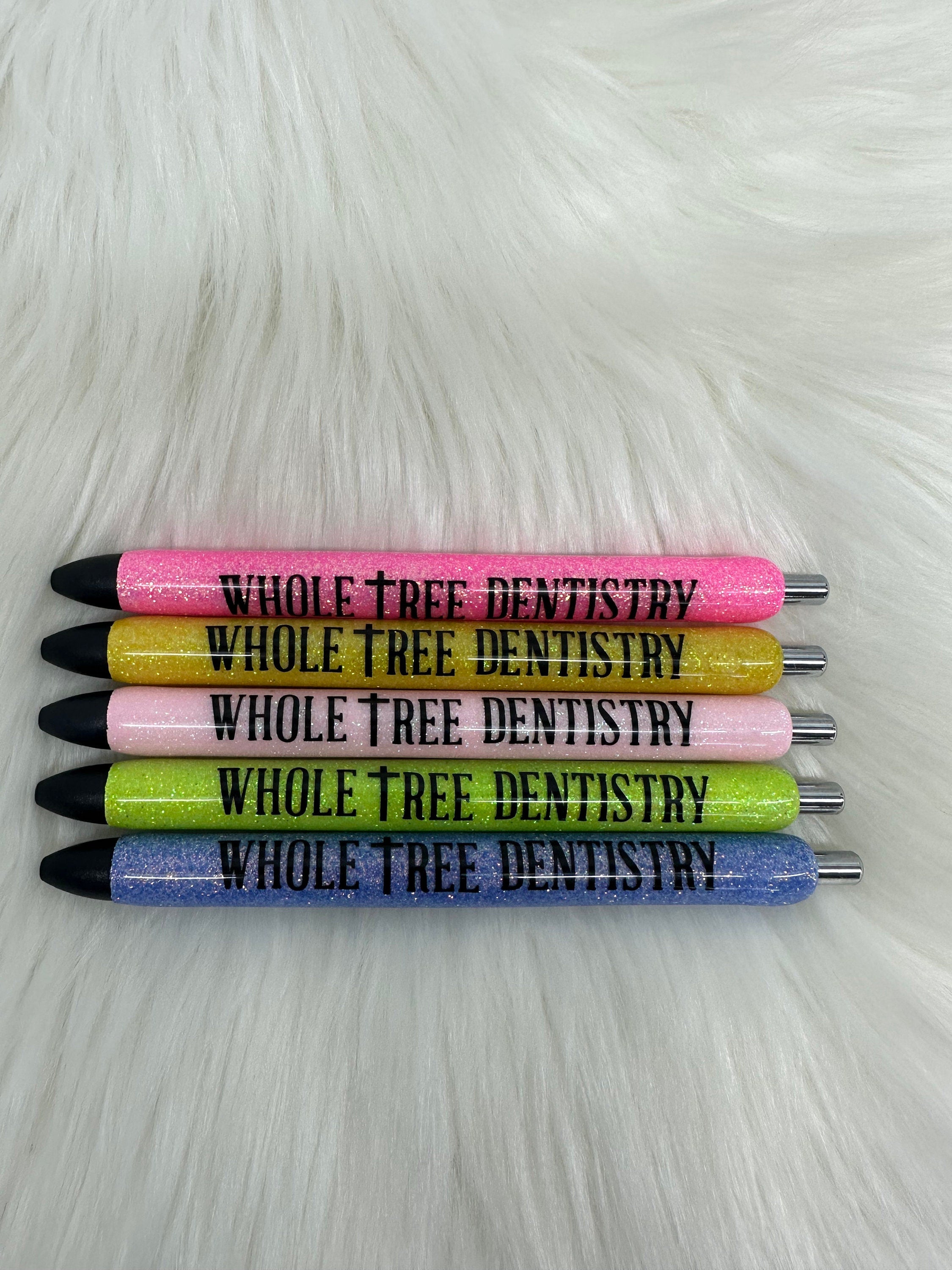 Dental, Dentist, Dental Assistant Glitter Tooth Pen