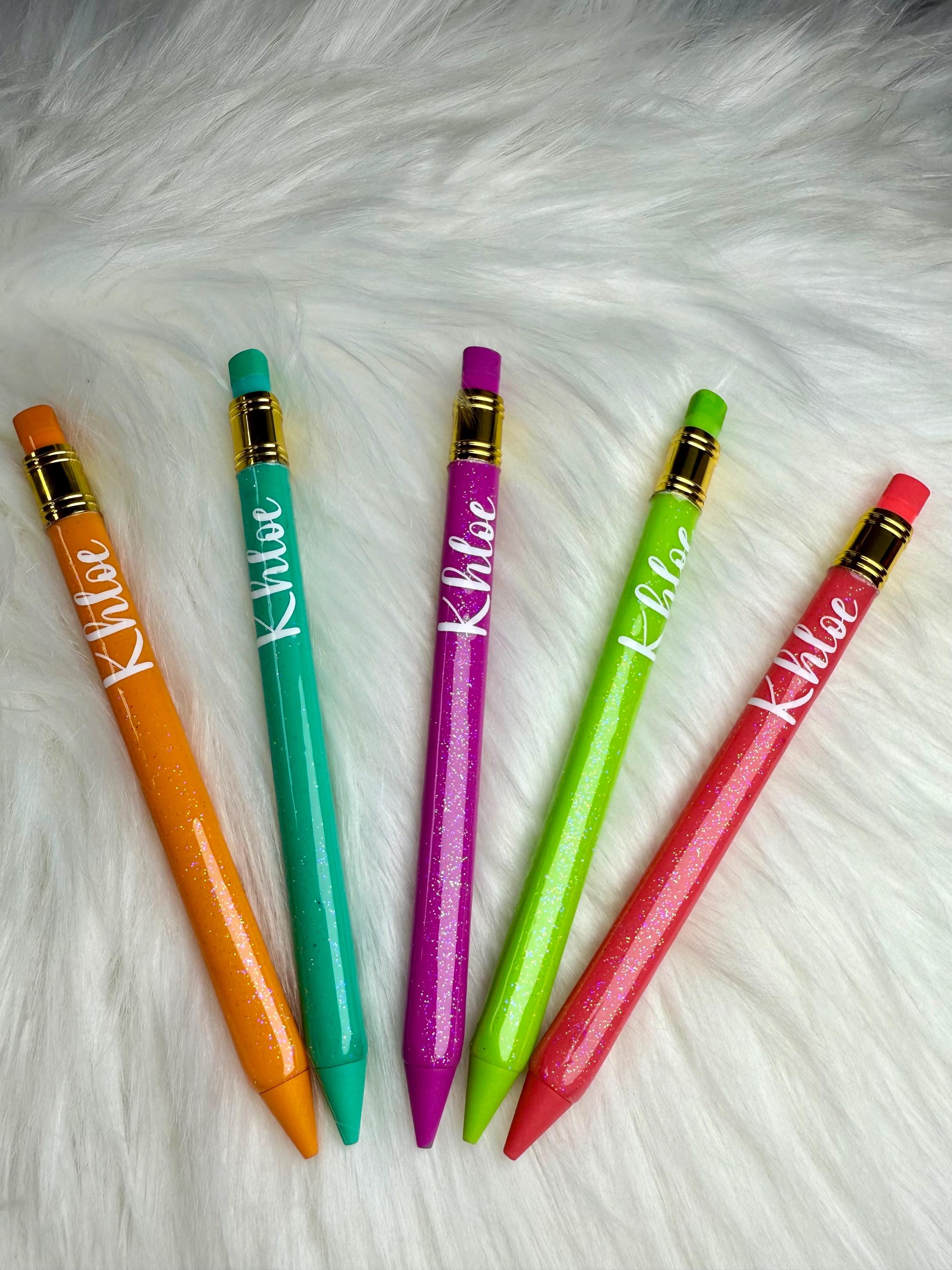 Epoxy Resin Papermate Hand Written Pencils SET of 5