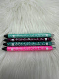 Dental, Dentist, Dental Assistant Glitter Tooth Pen