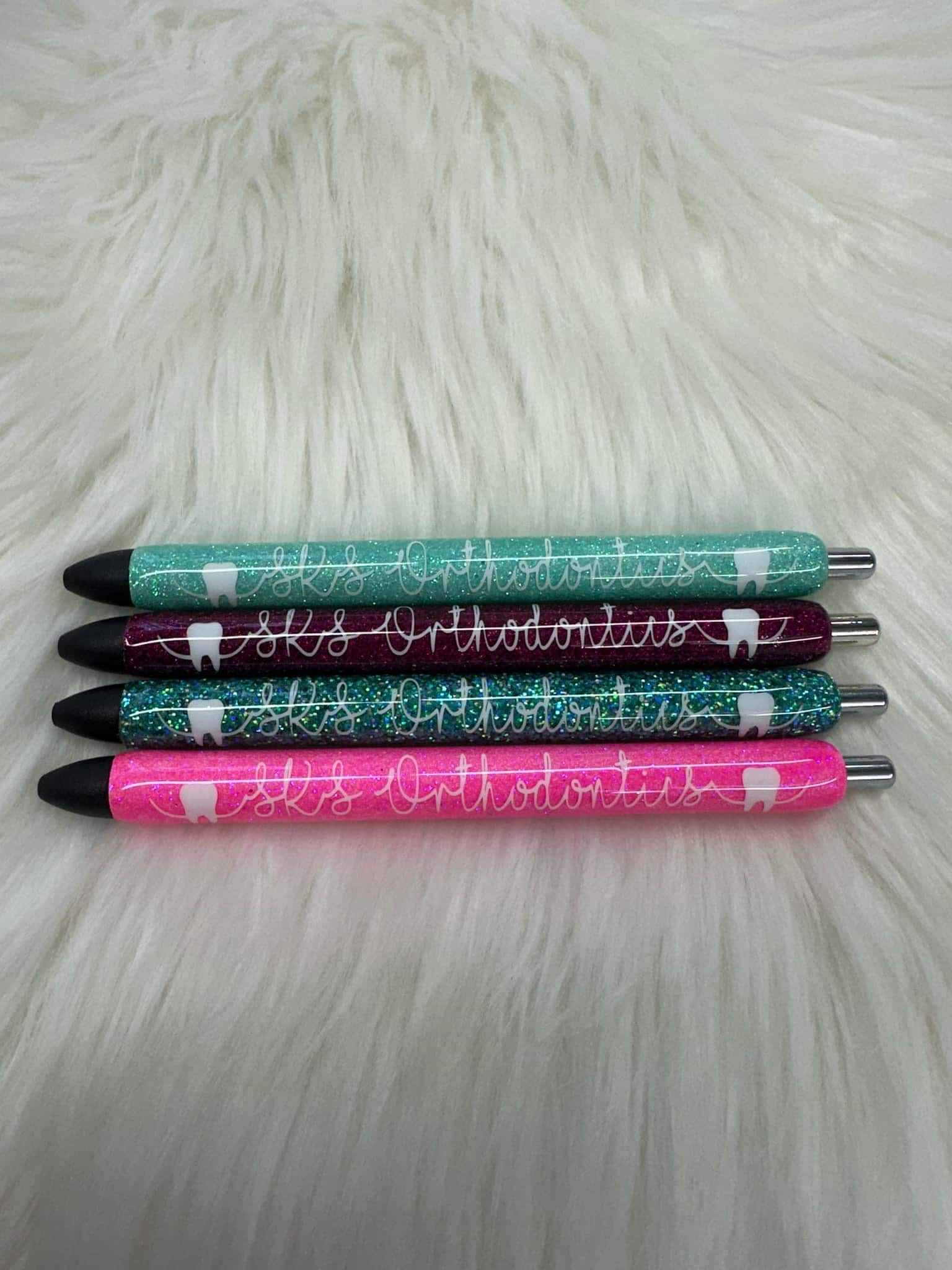 Dental, Dentist, Dental Assistant Glitter Tooth Pen