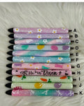Easter Glitter Pen | Heart Glitter Pen | Love Glitter Pen | InkJoy Glitter Pen | Personalized Pen